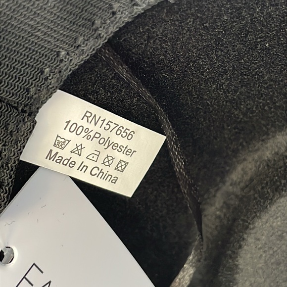 Black Fedora Hat - Picture 13 of 13